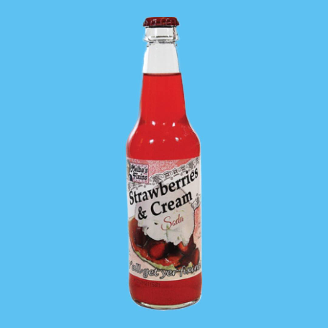 Melba's - strawberries & cream 355ml
