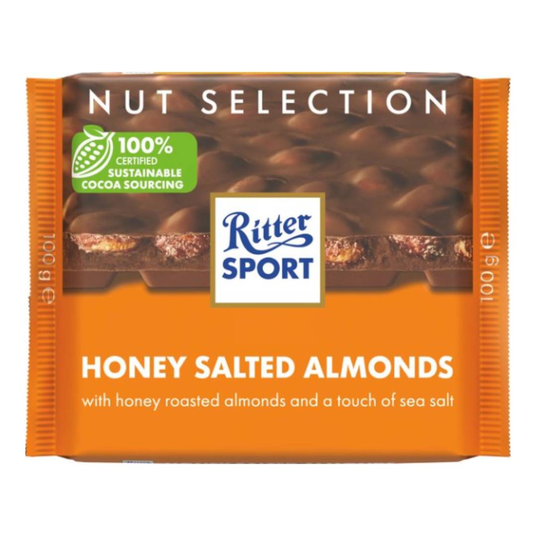 Ritter SPORT - honey salted almonds 100g