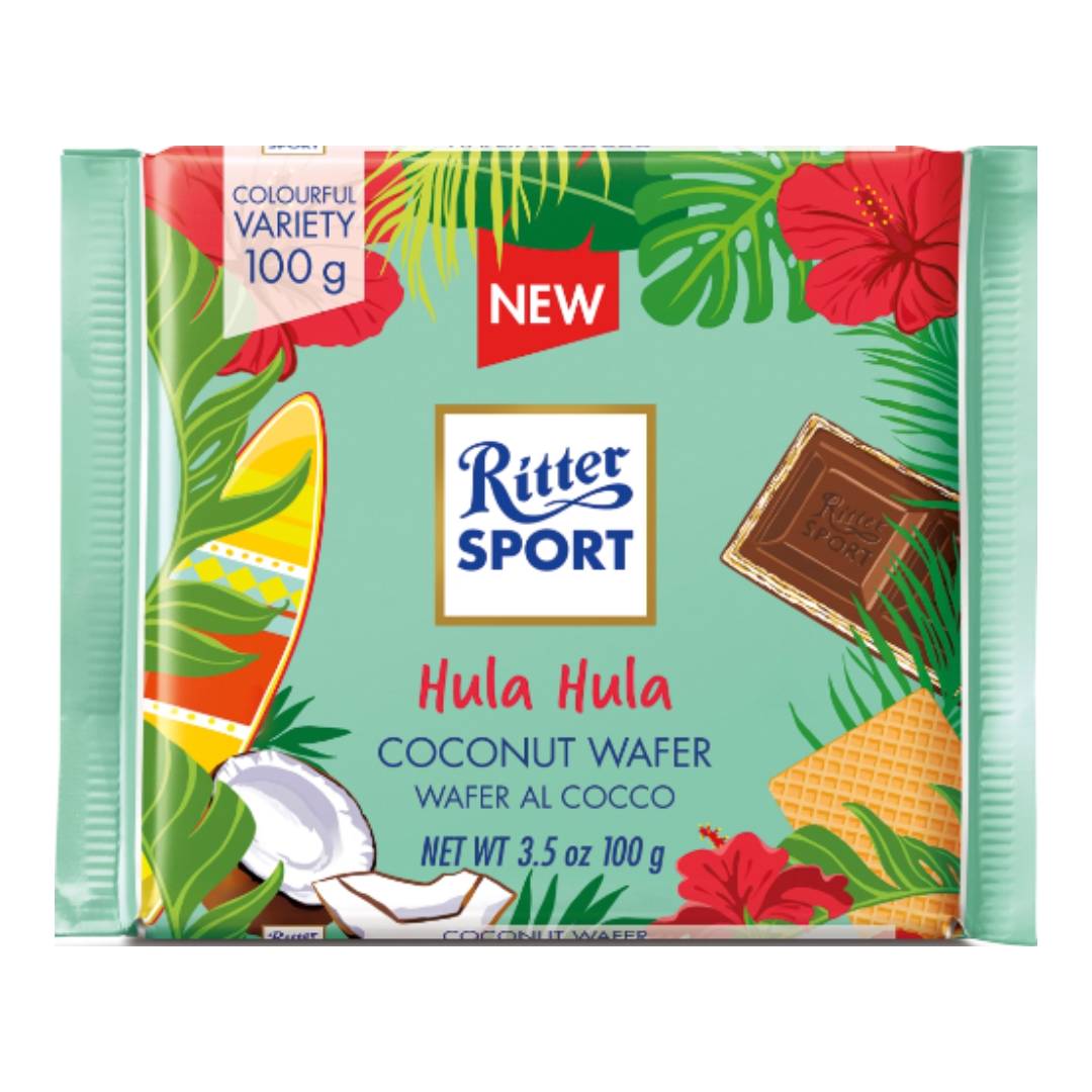 Ritter SPORT - coconut wafer 100g