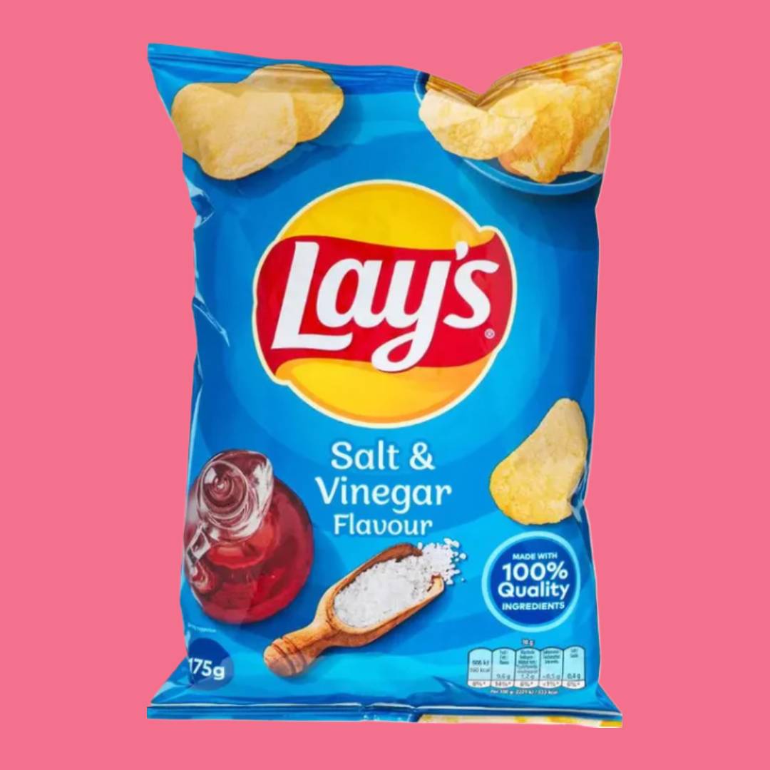 Lay's - salt & vinegar 175g
