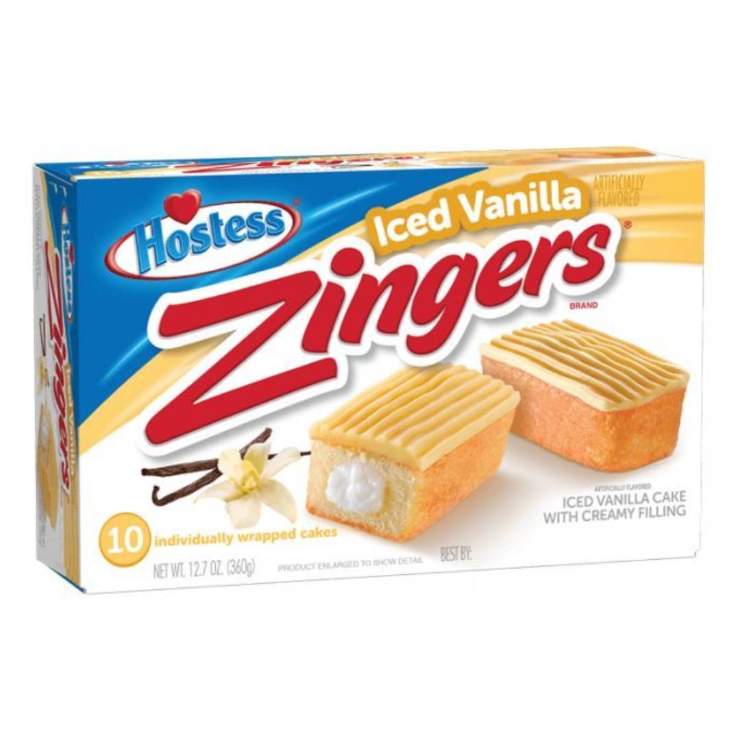 Hostess - iced vanilla zingers 360g
