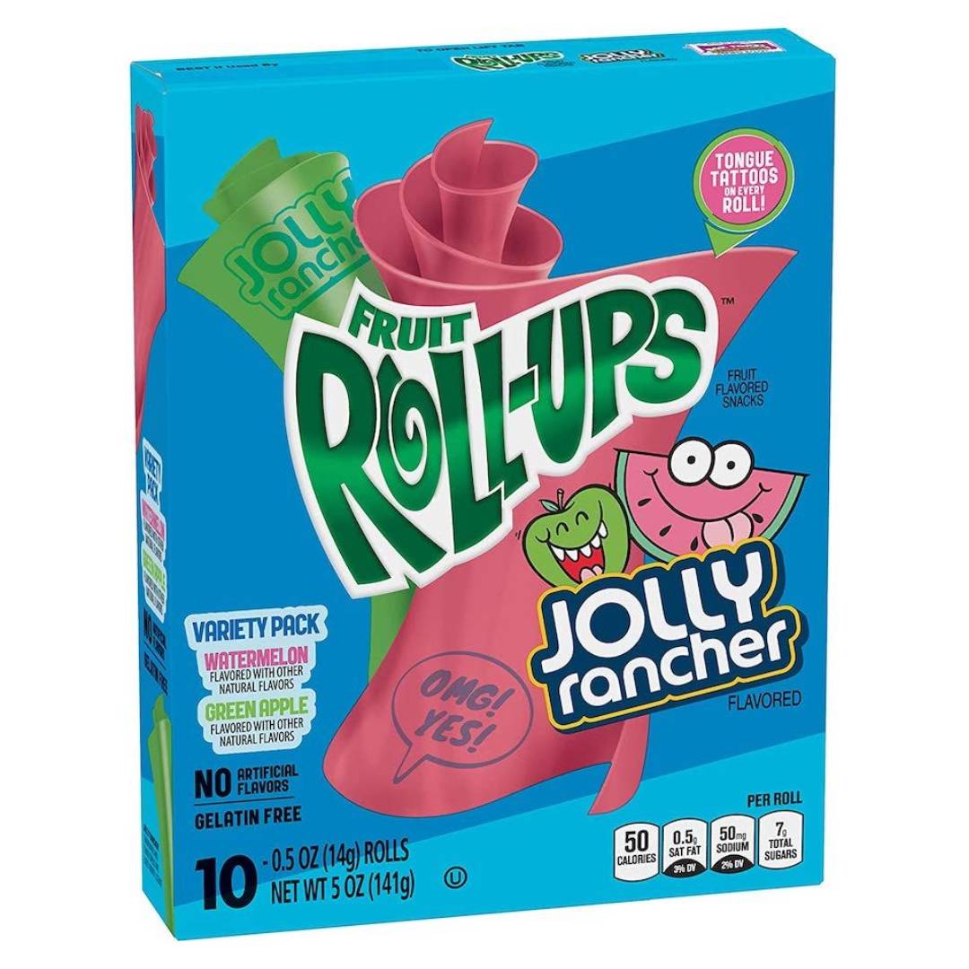 FRUIT ROLL UPS - jolly rancher 14g