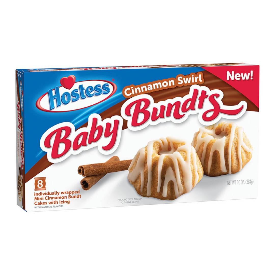 Hostess - cinnamon baby bundts 284g
