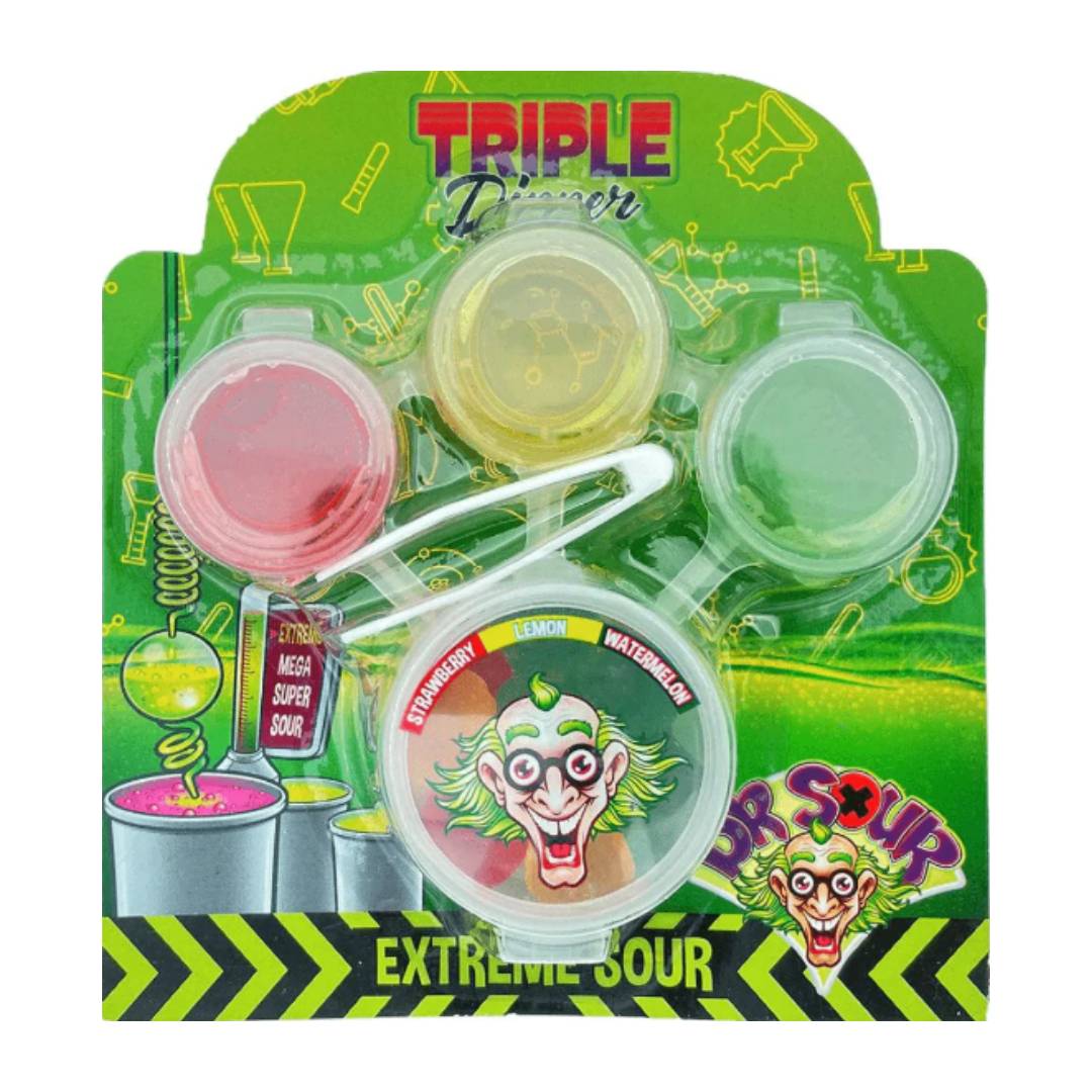 DR SOUR - TRIPLE flavor slime 54g