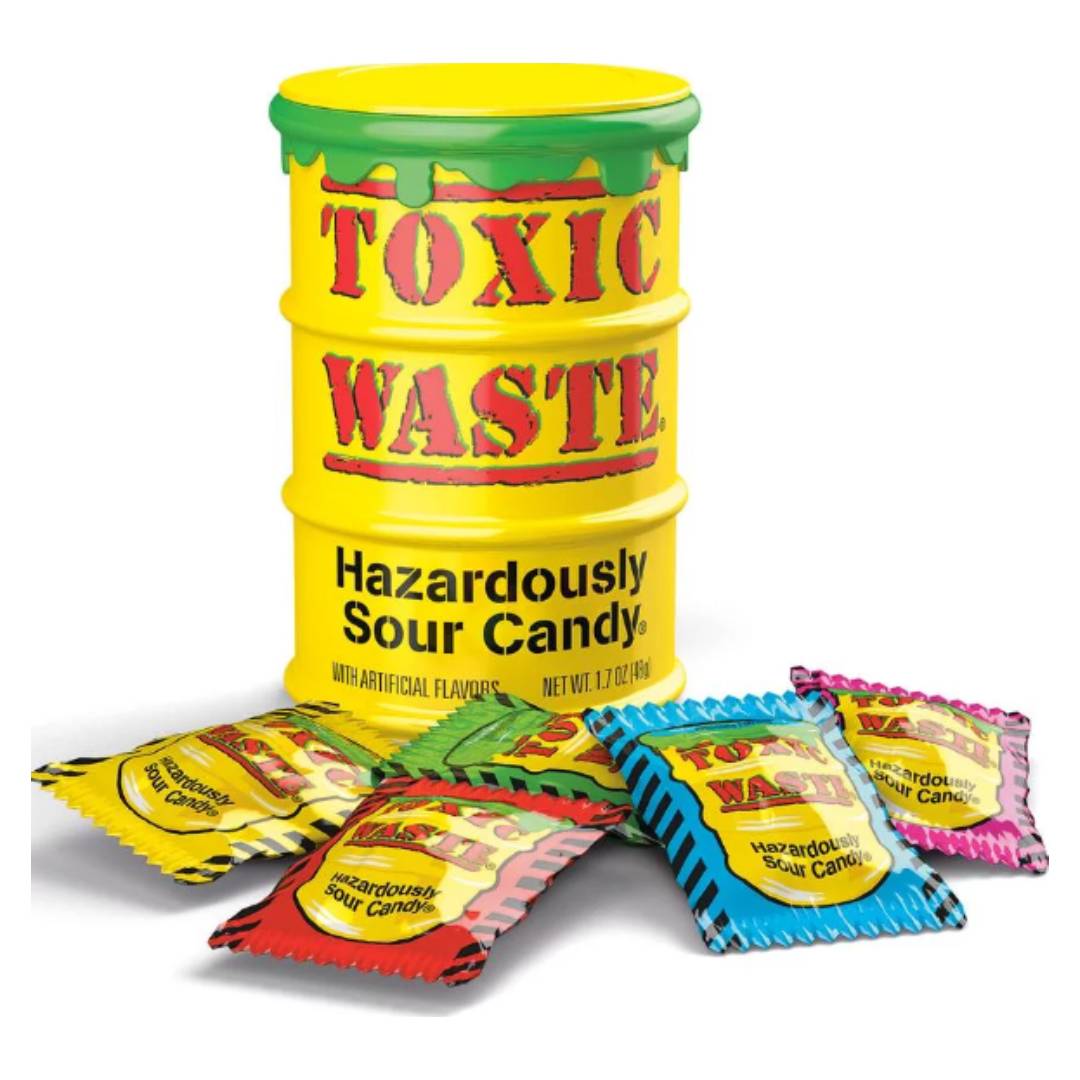 TOXIC WASTE - hazardously sour candy 42g