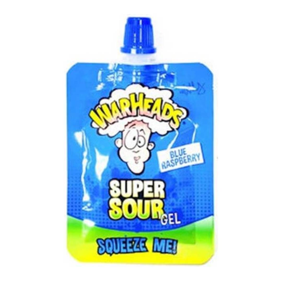 WARHEADS - BLUE RASPBERRY super sour gel 20g
