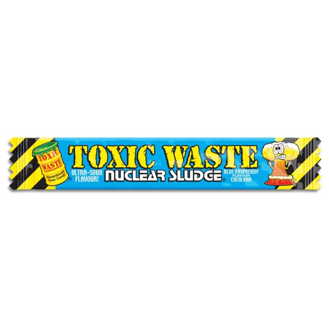 TOXIC WASTE - blue raspberry chew bar 20g