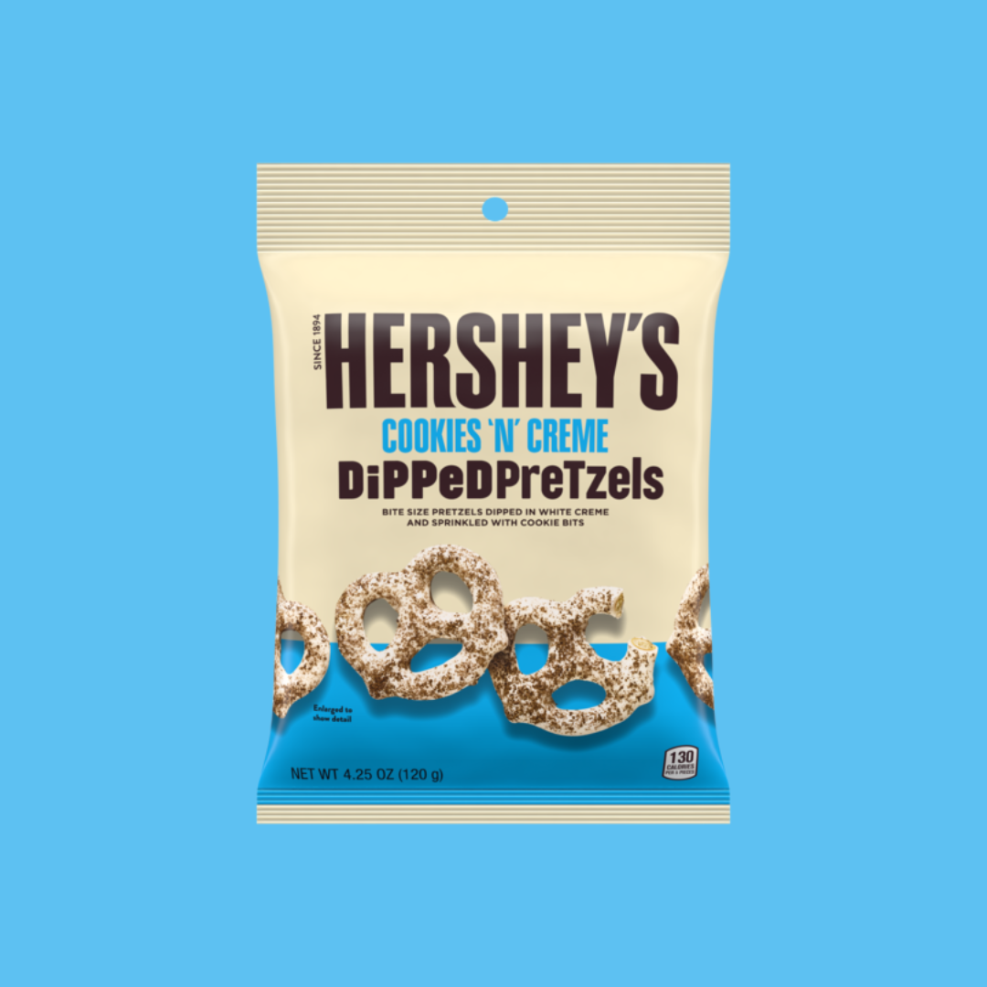 Hersheys - cookies n cream pretzels 120g