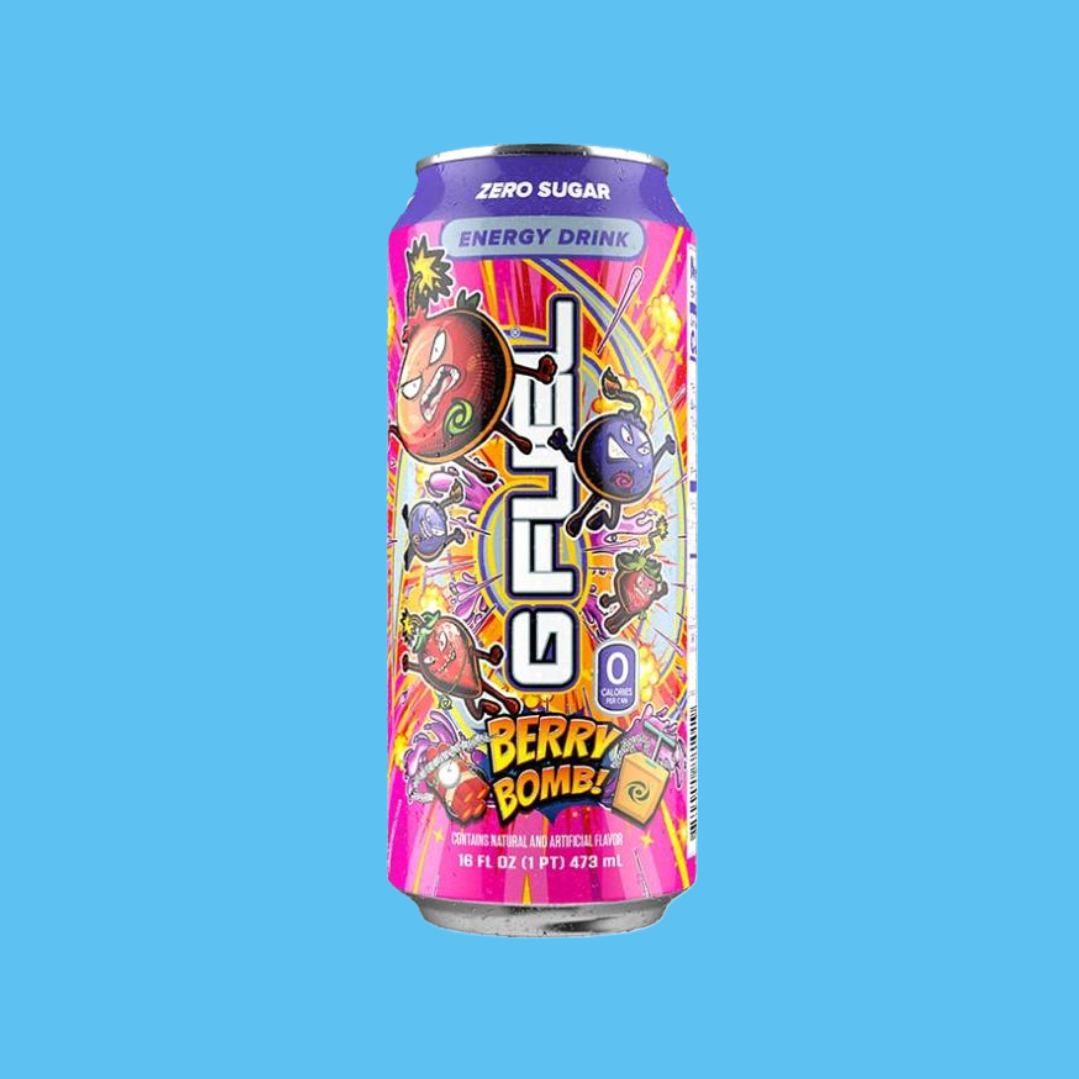 G Fuel- berry bomb energy drink 473ml – Unicorn Candy G Fuel- berry bomb energy drink 473ml – Unicorn Candy