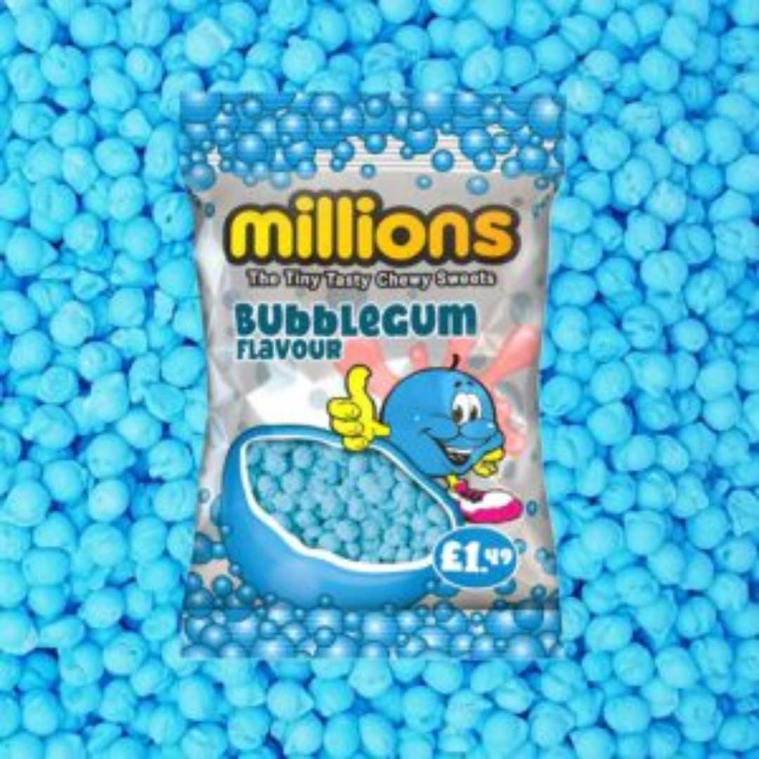Millions - bubblegum sweets 110g