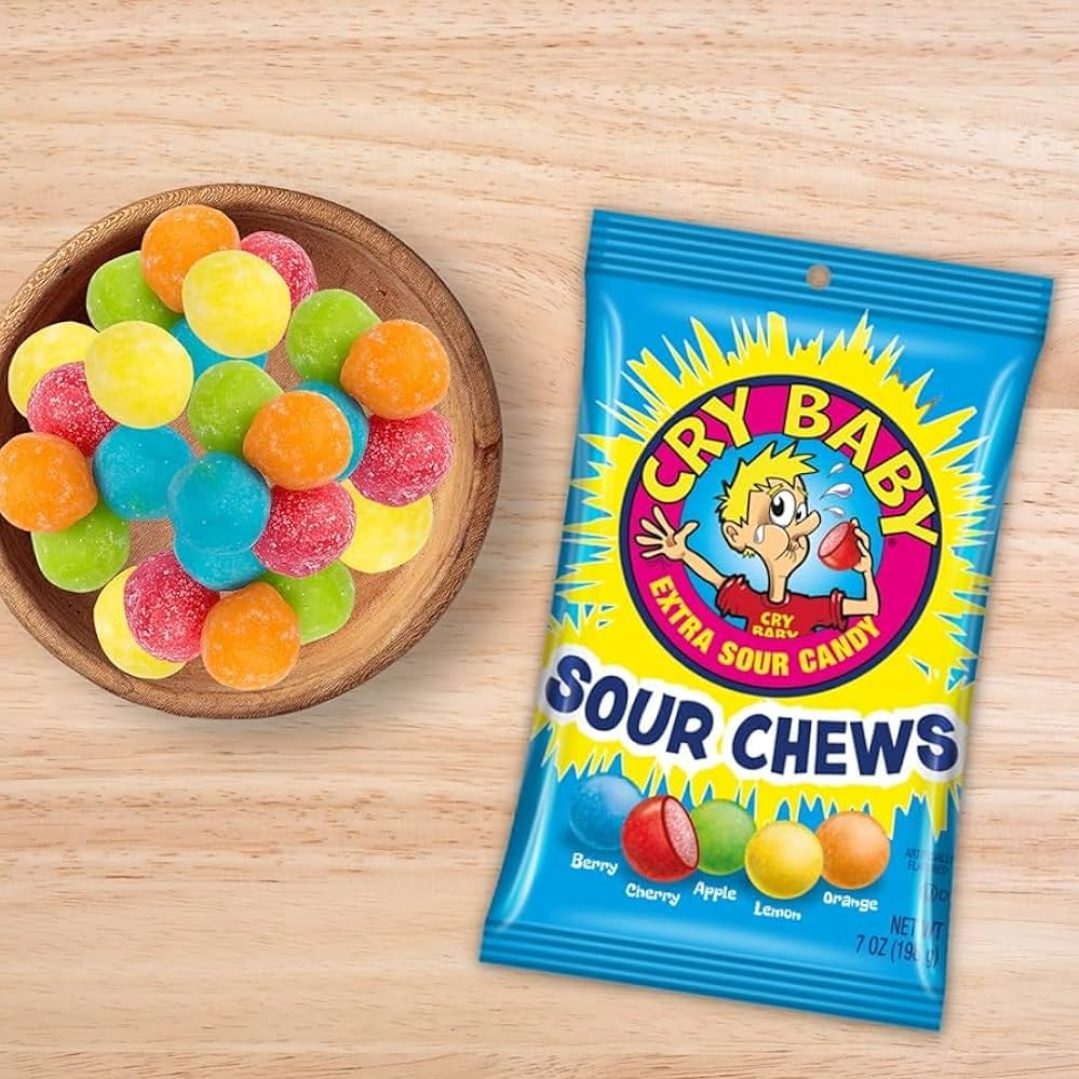 Cry Baby - sour chews 198g