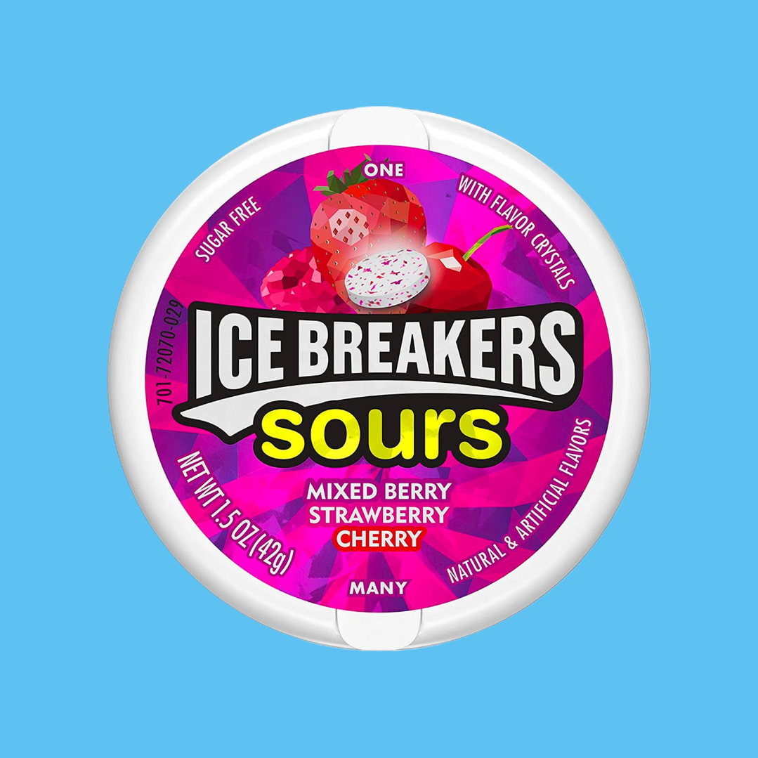 Ice Breakers- mixed berry gum 36g