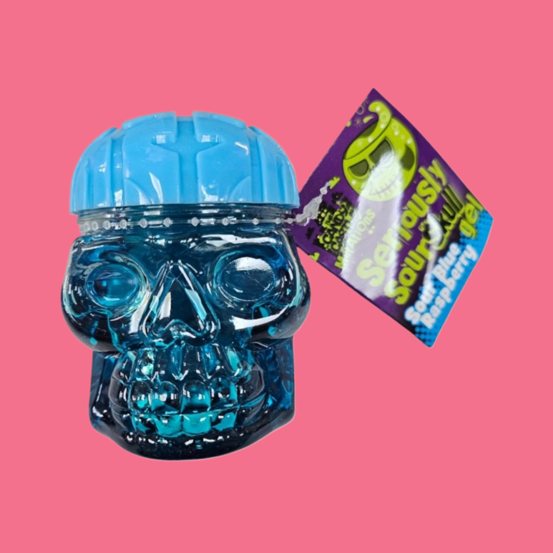 Skull Gel- sour blue raspberry 100g