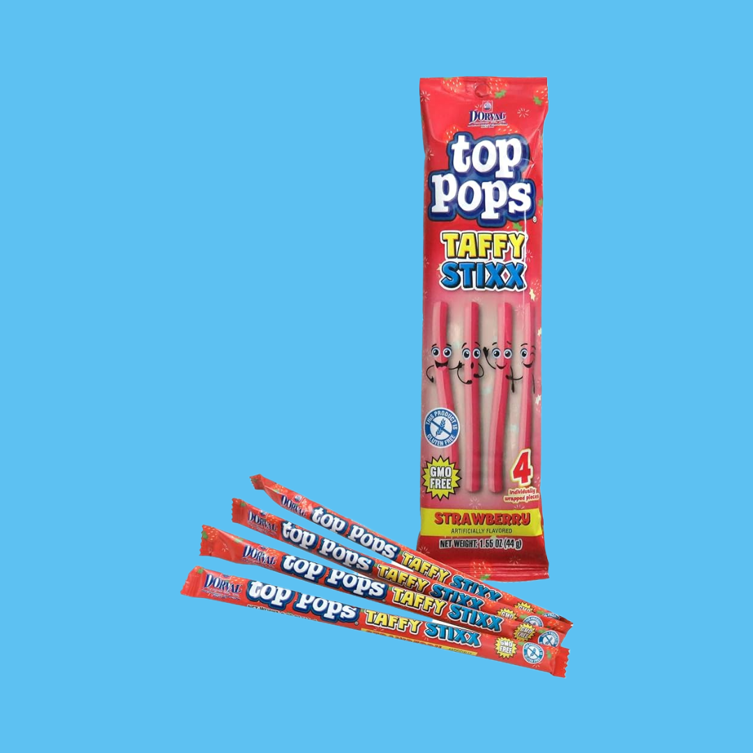 Top Pops- strawberry stixx 44g