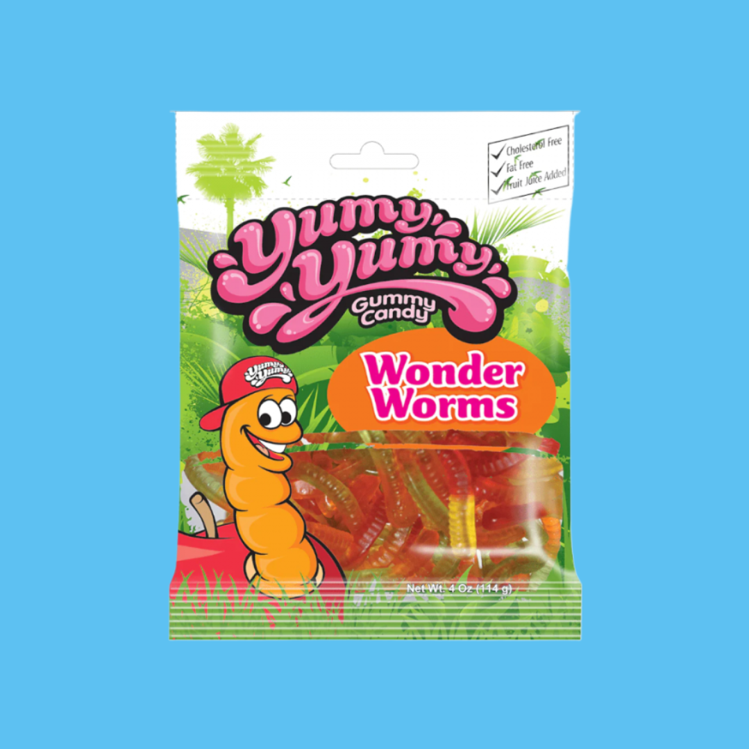 Yumy Yumy- wonder worms 114g