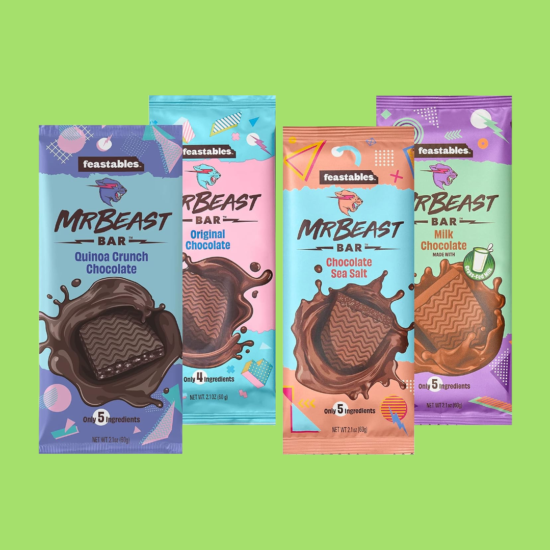 Mr Beast- feastables choco bars 60g