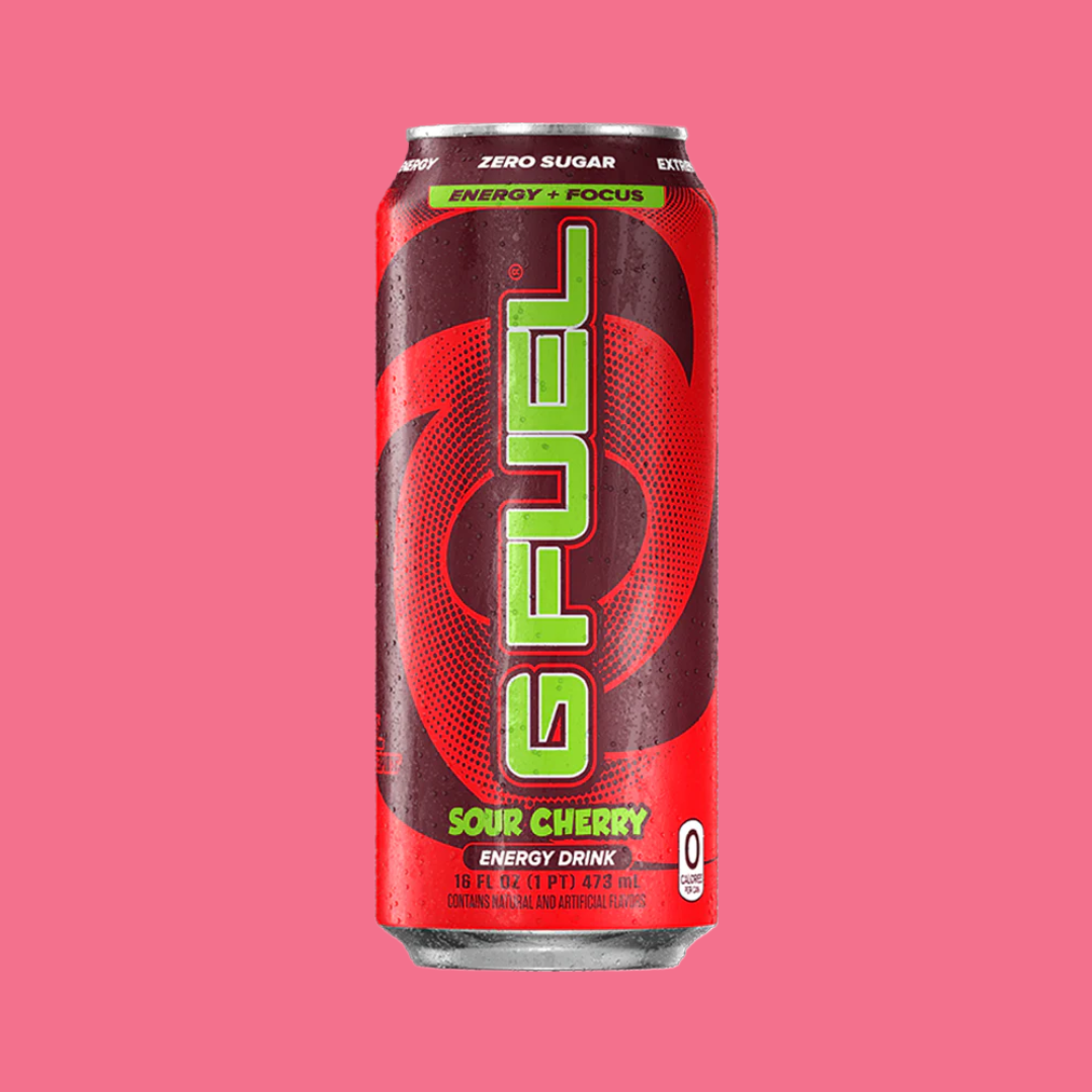 G Fuel- sour cherry energy drink 473ml