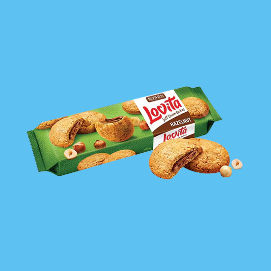 Lovita - hazelnut cookies 127g