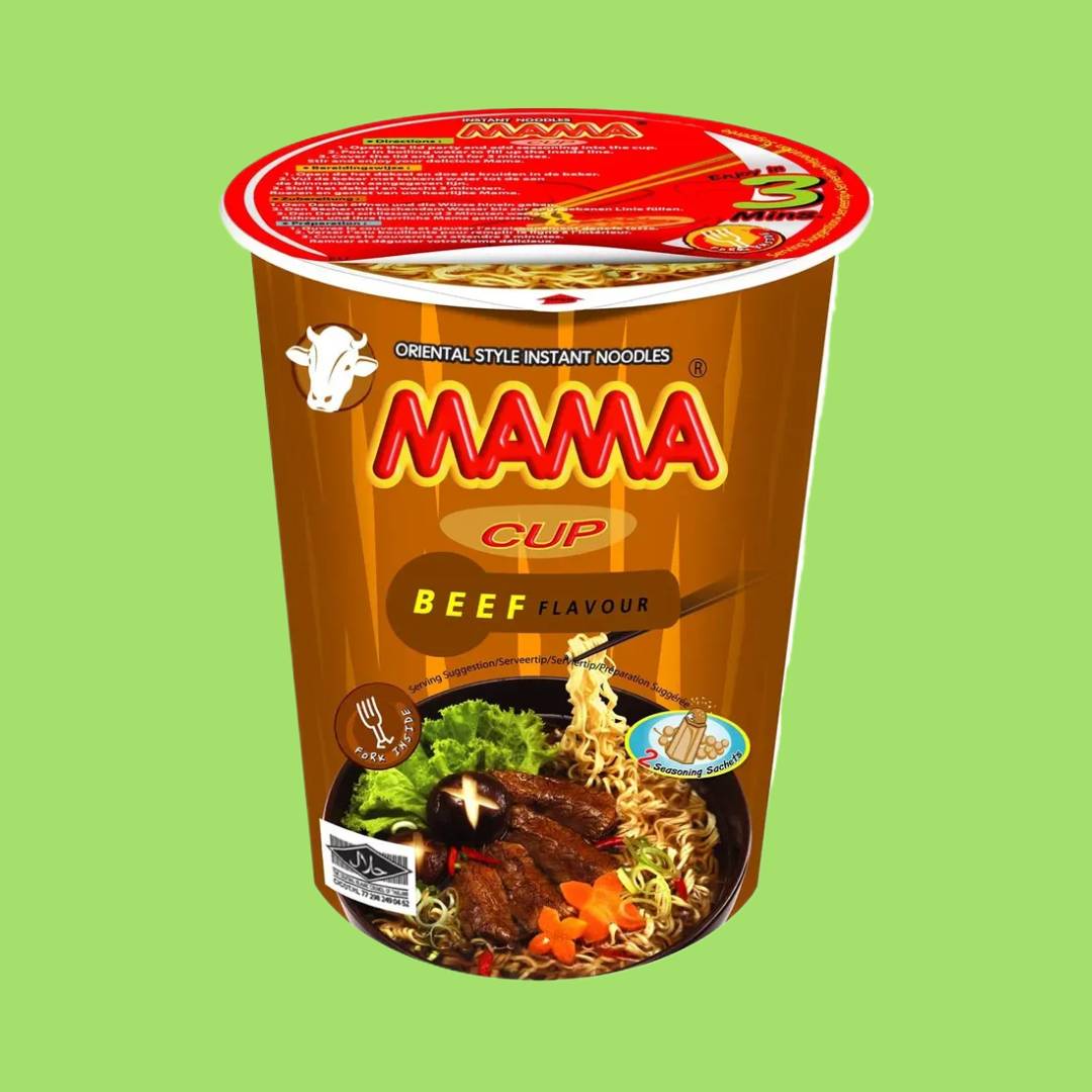 MAMA - Beef Flavour cup noodle 70g