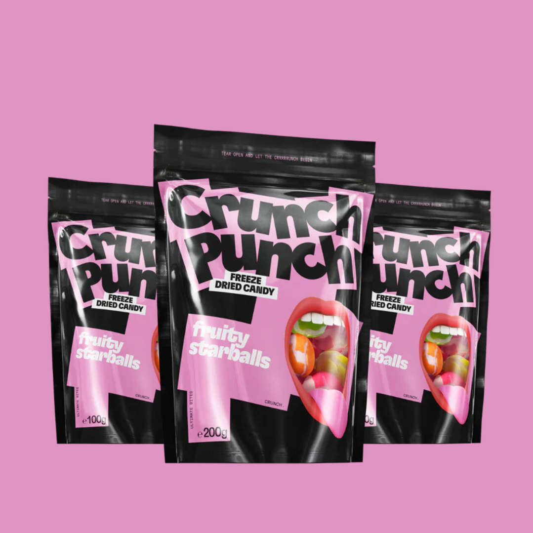 Crunch Punch: Freeze-Dried Fruity Starballs (200g)