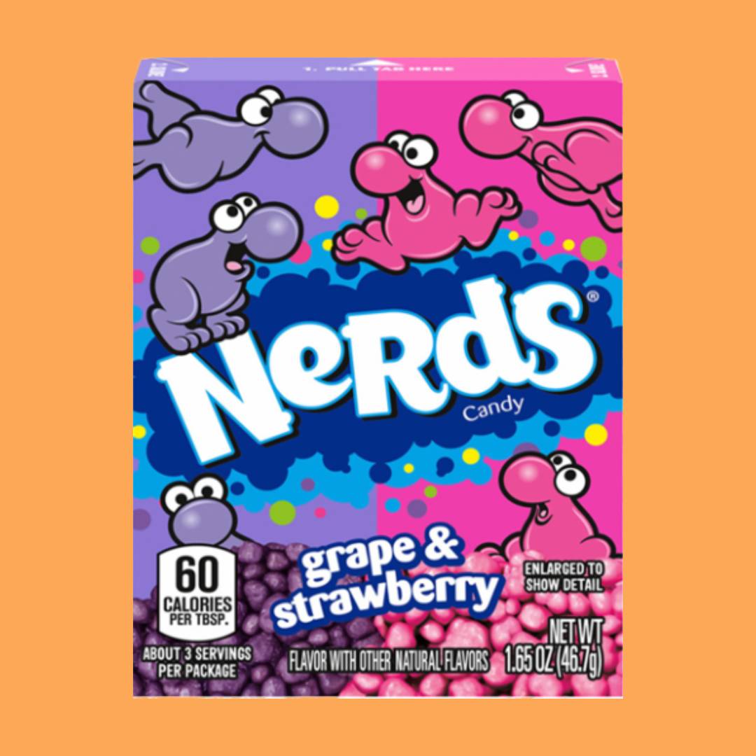 NERDS - grape & strawberry 46.7g