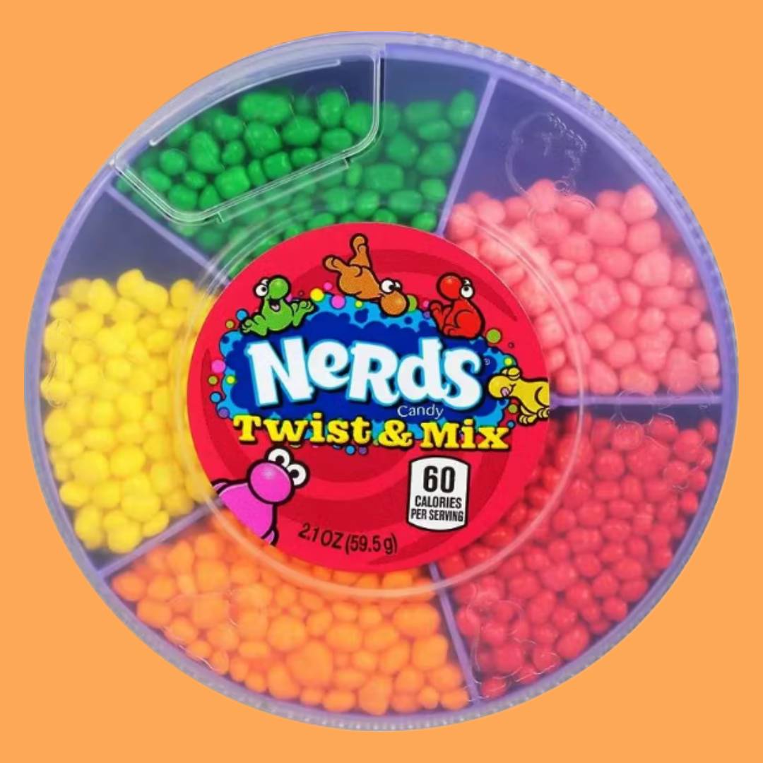 NERDS - twist & mix (5 flavors) 60g