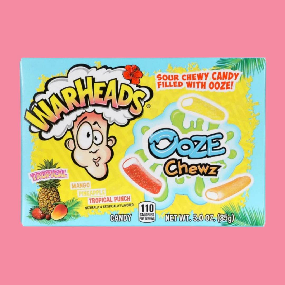 WARHEADS - tropical sour OOZE Chewz 85g