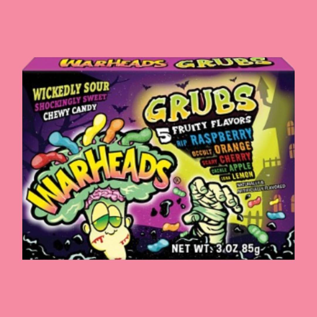 WARHEADS - GRUBS sweet&sour chewy candy 85g