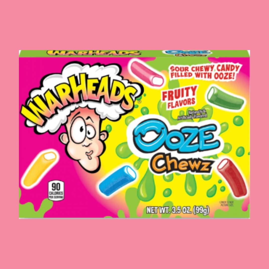 WARHEADS - ooze chewz theater box 99g
