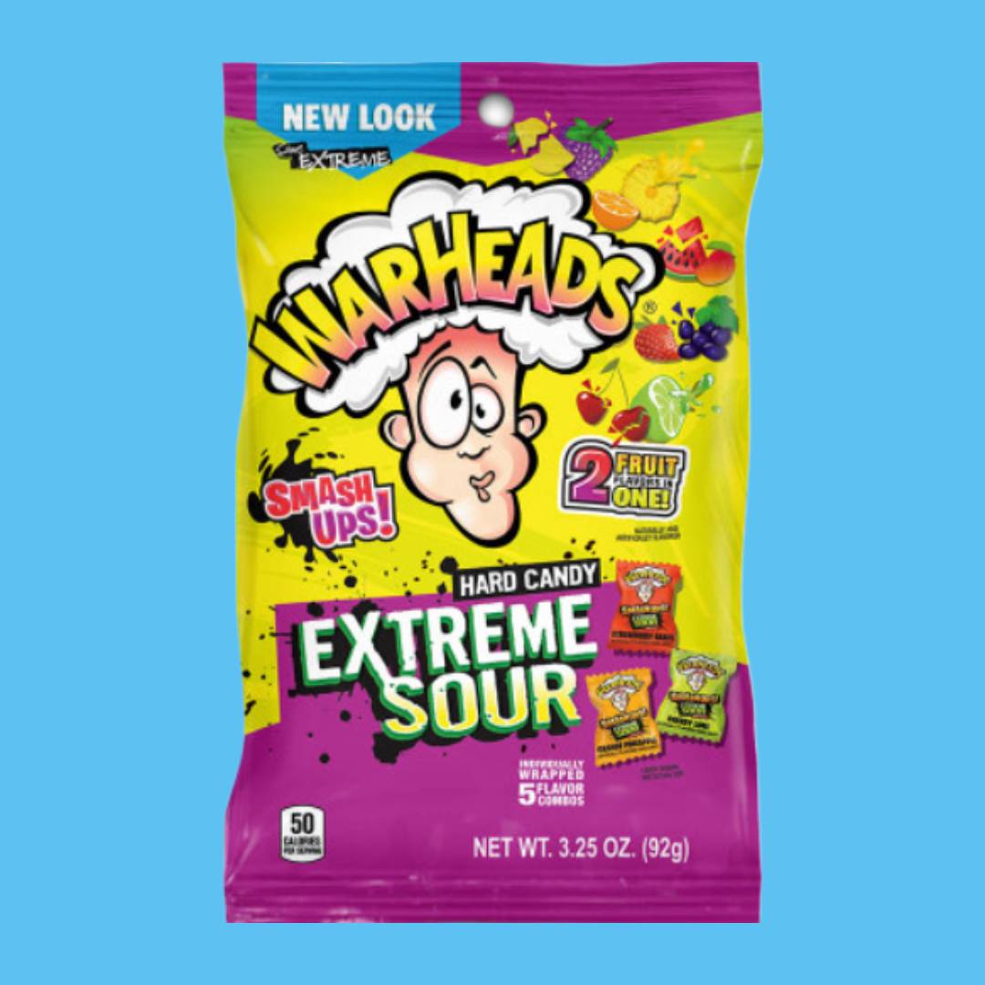 WARHEADS - smash ups extreme sour hard candy 92g