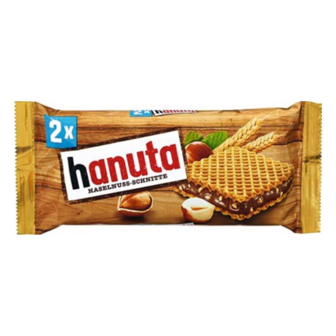 Hanuta - 2x choco hazelnuts wafer 44g