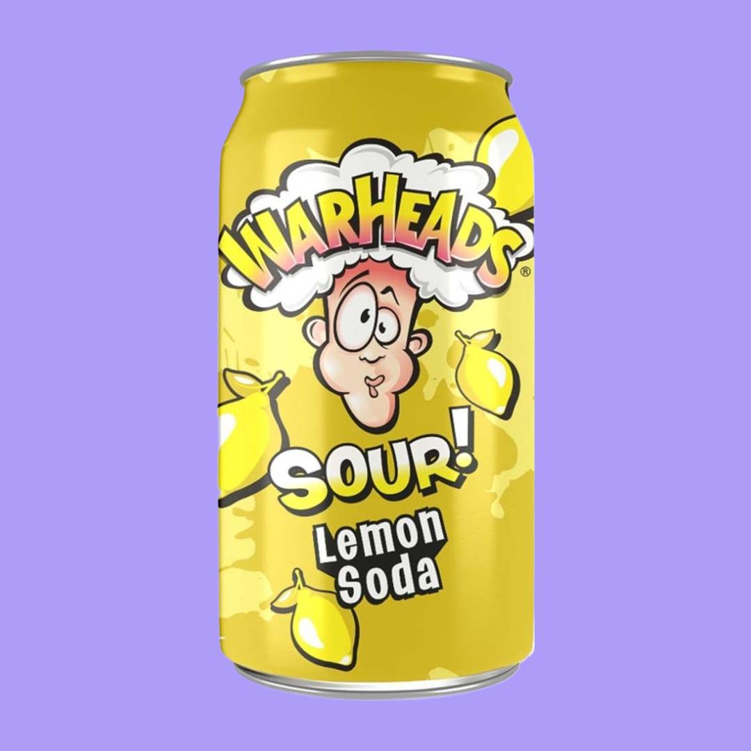 WARHEADS - sour lemon 355ml