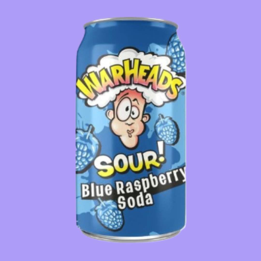 WARHEADS - sour blue raspberry 355ml