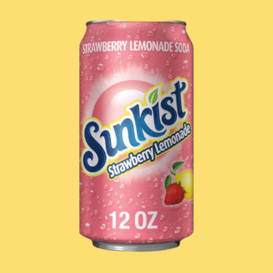 Sunkist - strawberry lemonade 355ml