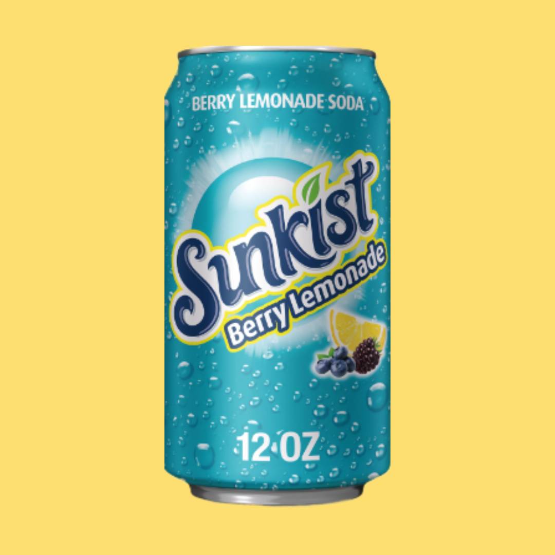 Sunkist - berry lemonade 355ml