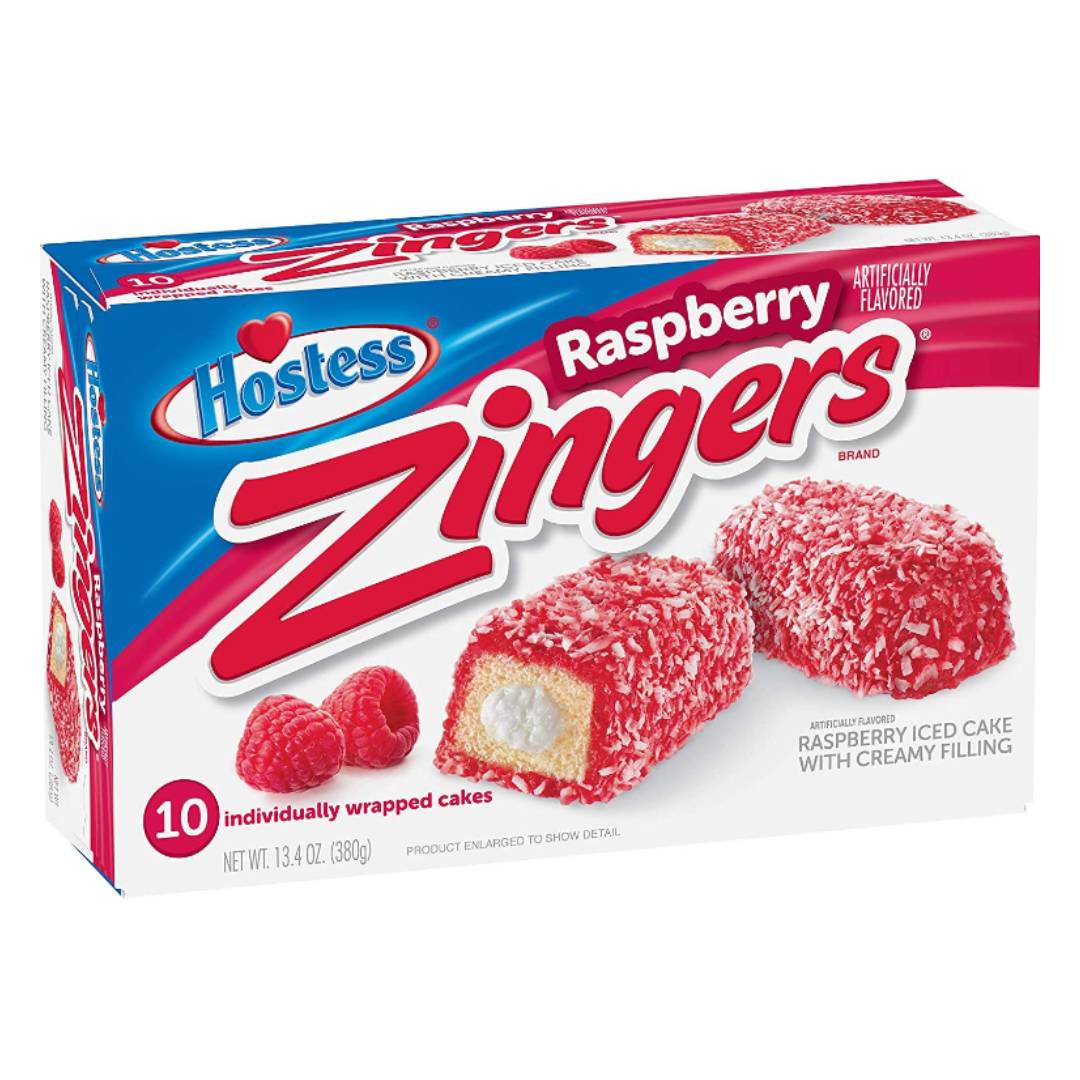 Hostess - raspberry zingers 380g