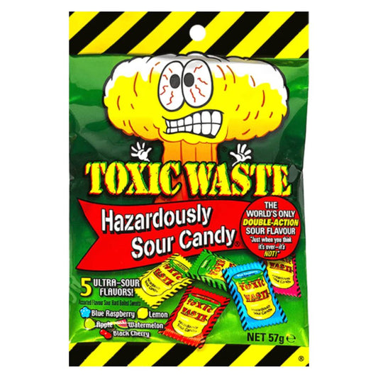 TOXIC WASTE - 5 hazardously sour flavors 57g