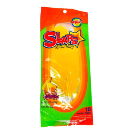 SLAPS - mango 10 lollipops 95g