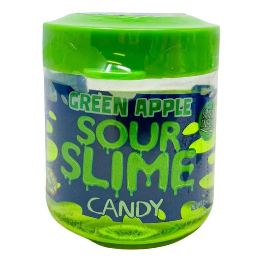 SOUR SLIME - green apple candy 100g