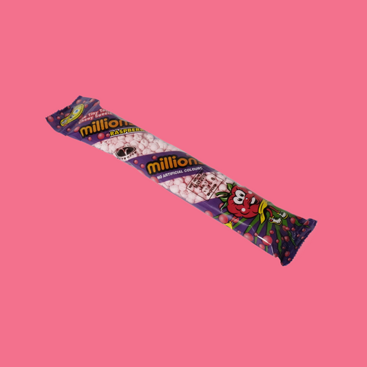 Millions - raspberry chewy sweets 55g