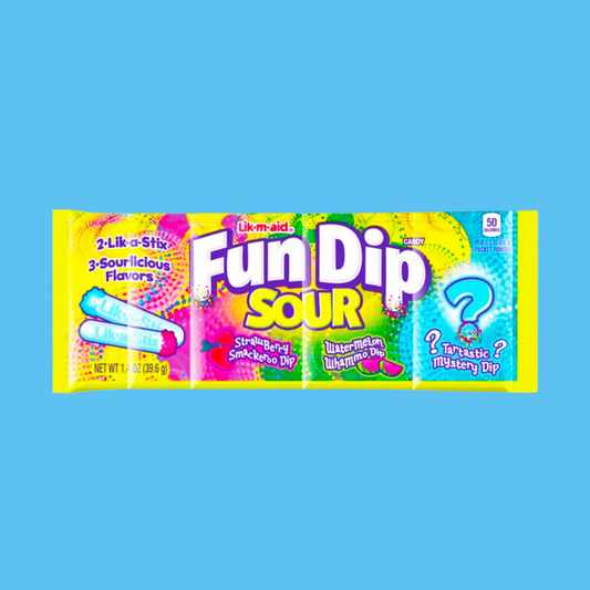 Fun Dip- sour lik a stix 39g