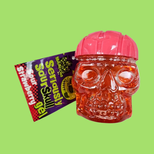 Skull Gel- sour strawberry 100g