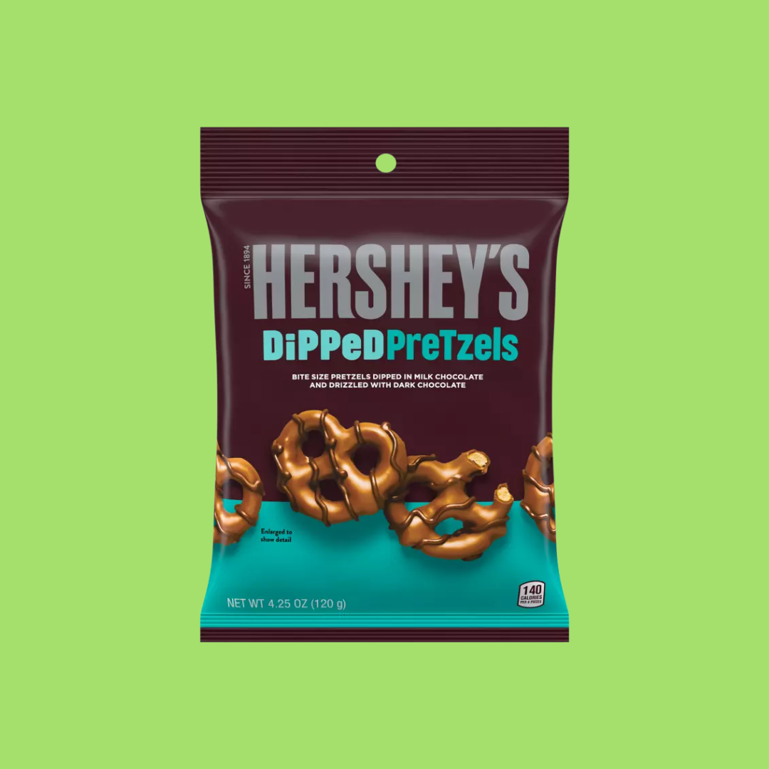 Hersheys - dipped pretzels 120g
