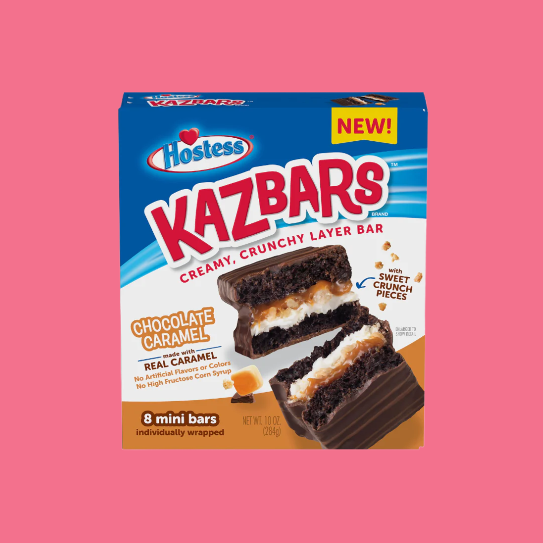 Hostess - Kazbars choco caramel 284g