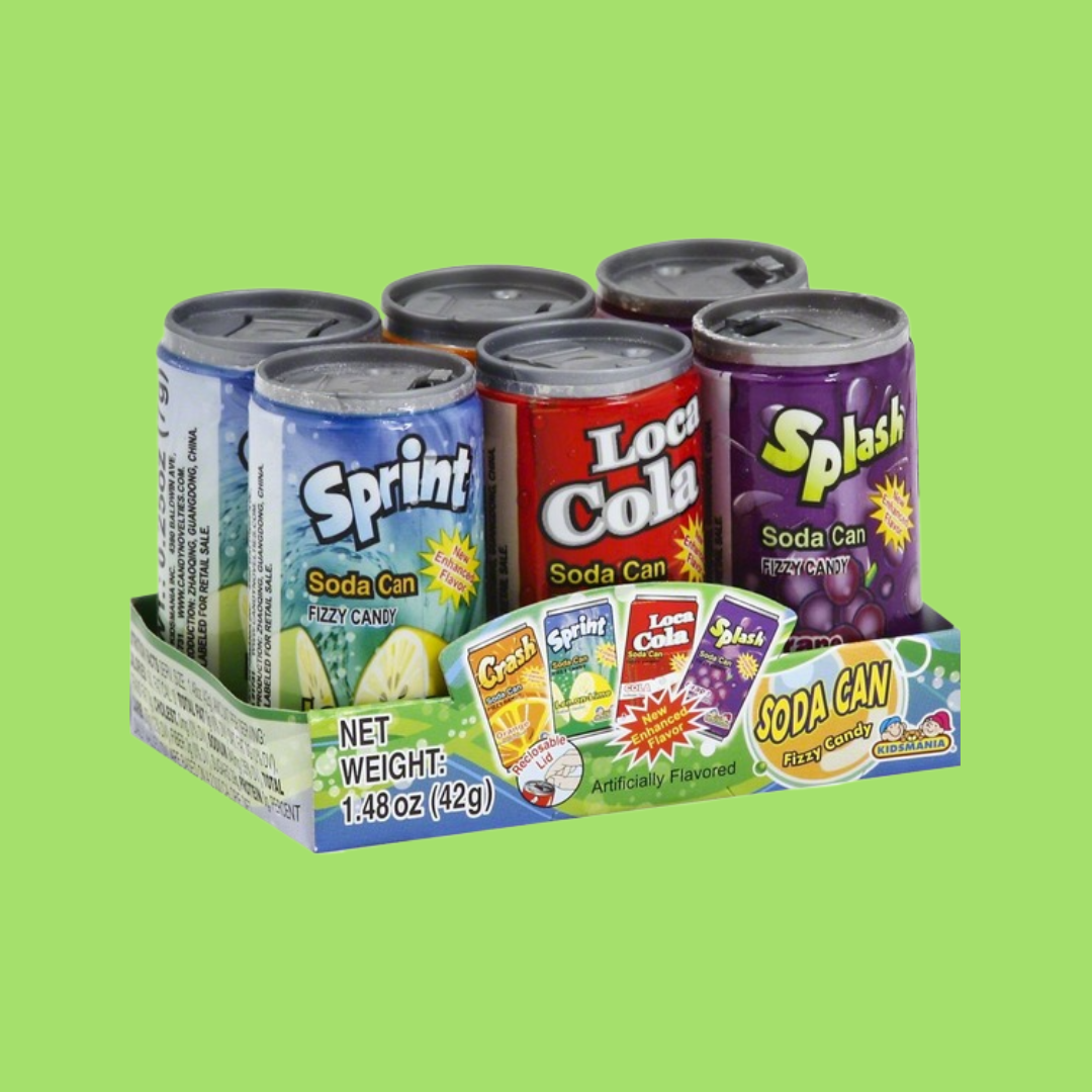 Soda Can - 6pack 42g