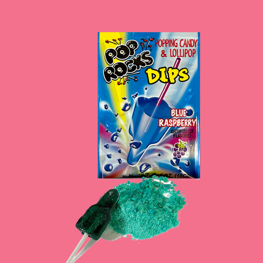 Pop Rocks Dips- blue raspberry 18g