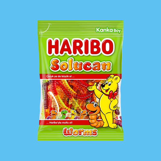 Haribo - solucan worms 80g