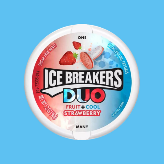 Ice Breakers- duo strawberry gum 36g