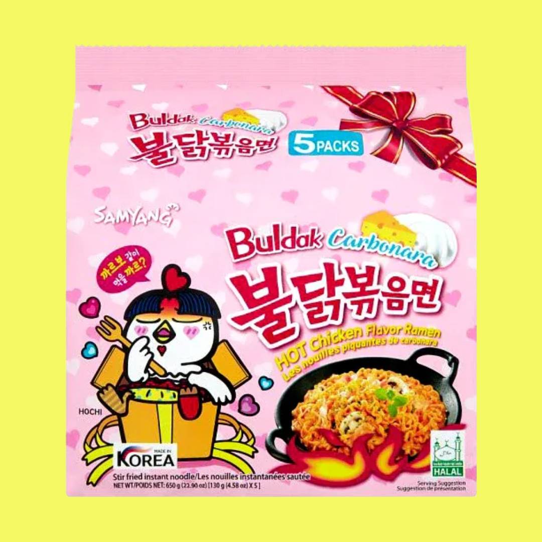 SAMYANG - CARBONARA ramen noodles 5x140g