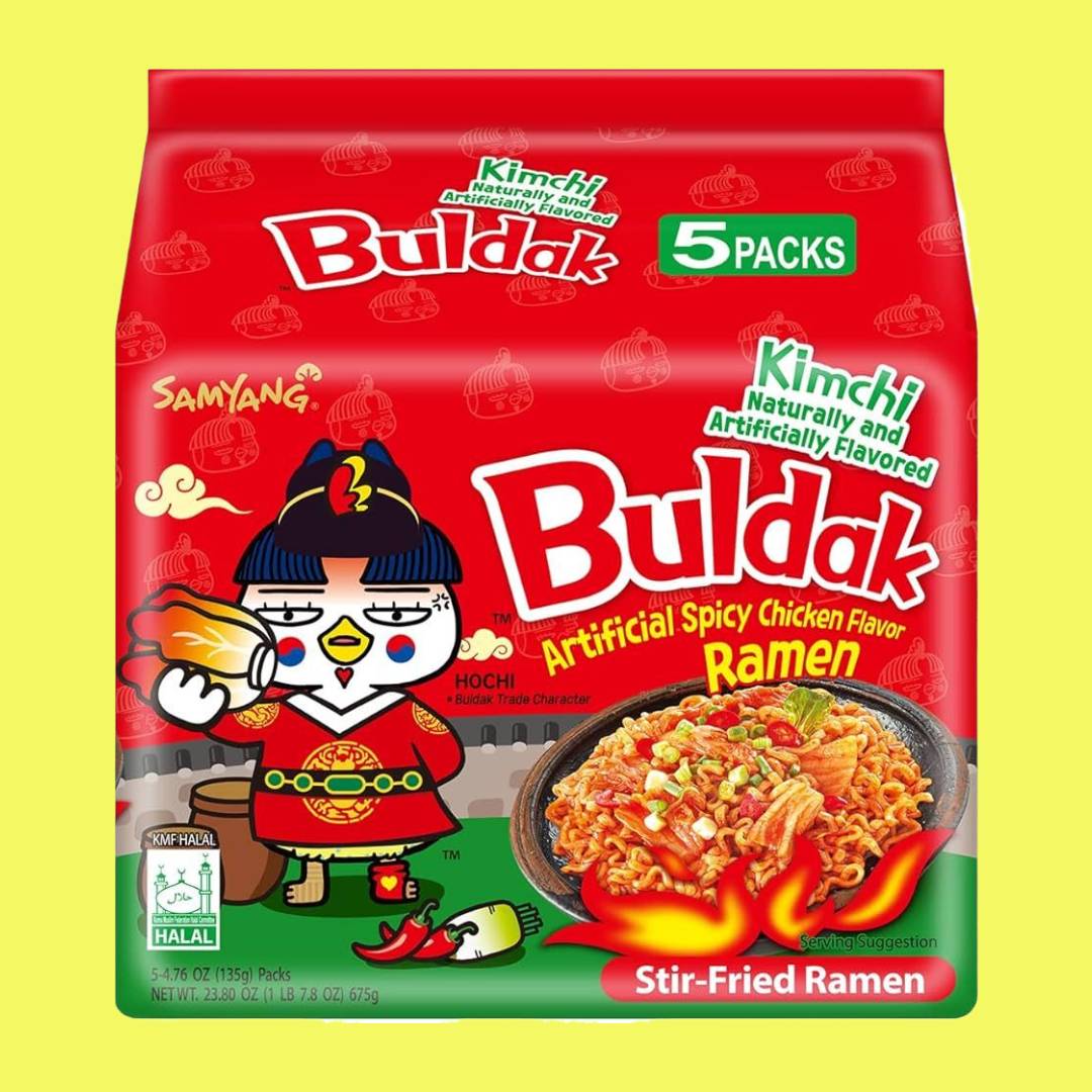 SAMYANG - KIMCHI ramen noodles 5x140g